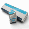 Putter’s Light King Size Cigarettes – smooth Canadian blend in light blue packaging