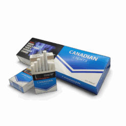 Canadian Lights King Size Cigarettes – premium light tobacco, smooth and mellow flavor, available tax-free from DartMart