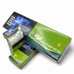 PlayFare’s Menthol King Size Cigarettes carton and pack – premium menthol blend with sleek green packaging