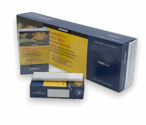 Time Blue King Size Cigarettes