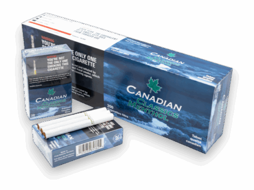 Canadian Classic Menthol King Size – Smooth Canadian Tobacco
